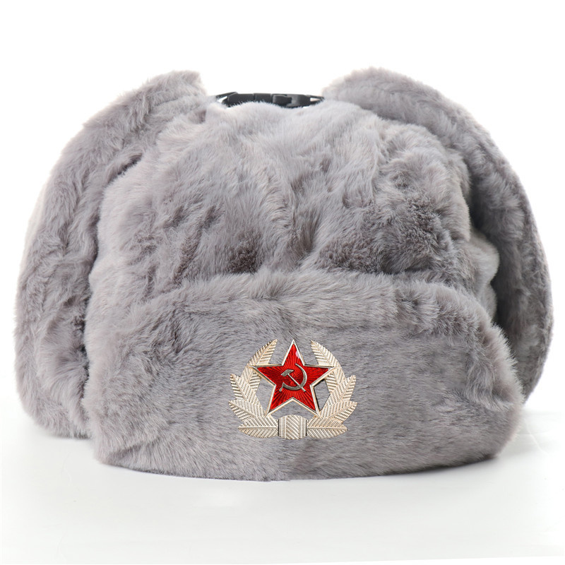 Russian Hats Ushanka Trooper T - Trapper Hat Ear Flap ulasan dan harga