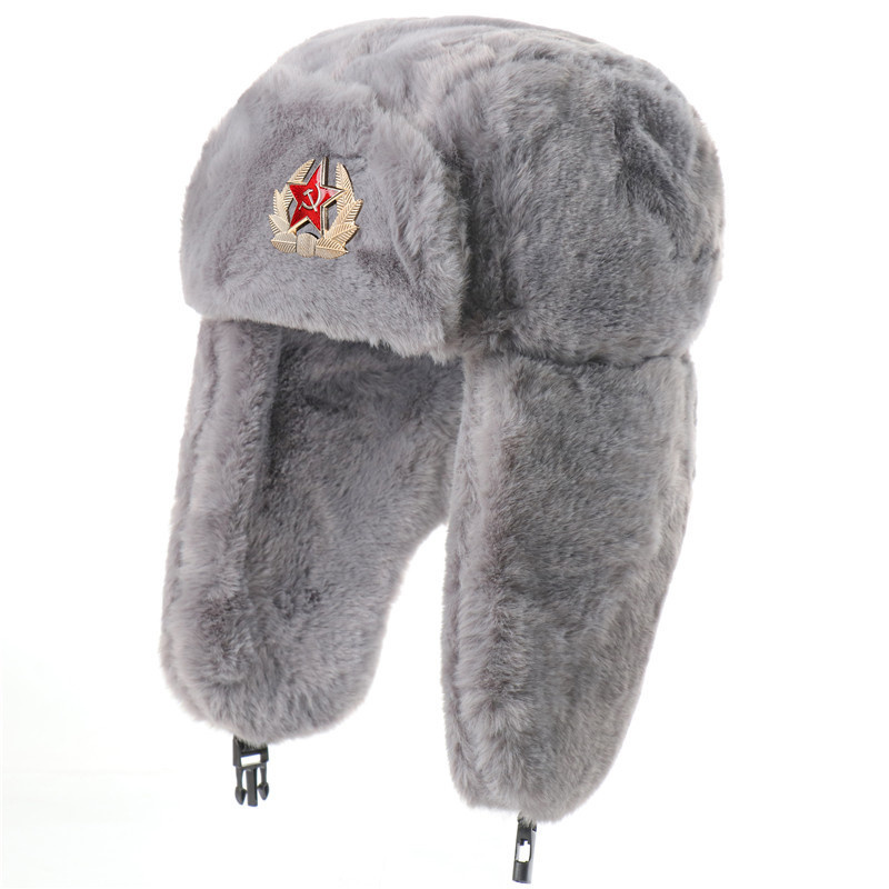 Russian Hats Ushanka Trooper T - Trapper Hat Ear Flap ulasan dan harga