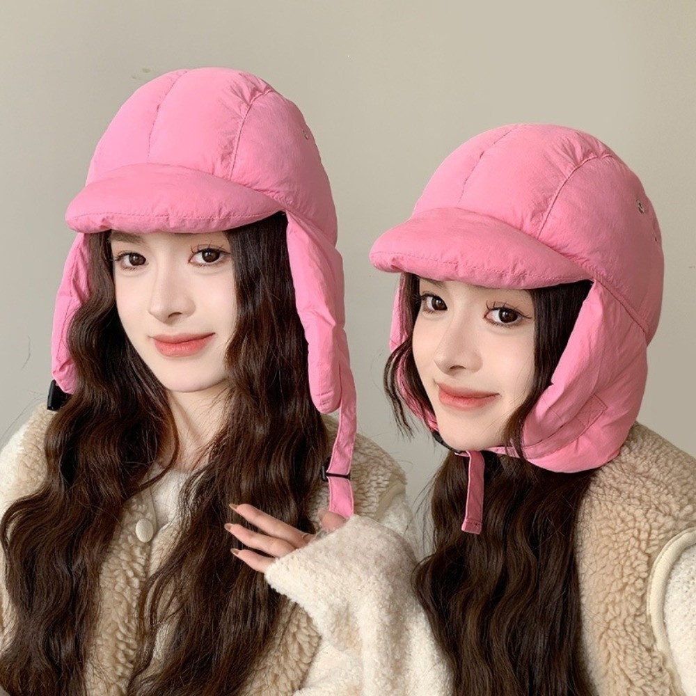 Retro Thickened Lining Pullove - Trapper Hat Ear Flap ulasan dan harga